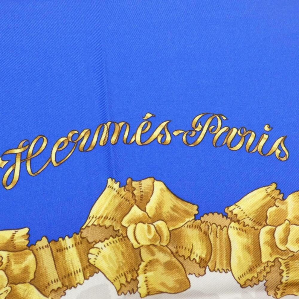 HERMES White Scarf - Picture 2 of 5